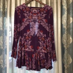 Free people long sleeve dress